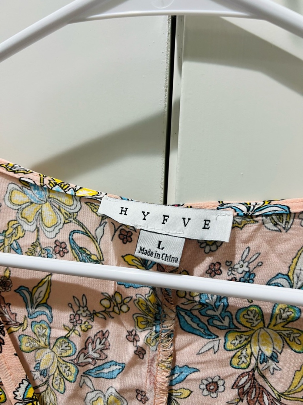HFYVE Boho Floral Mixed Print Maxi Dress Size L - Picture 4 of 5